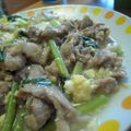 Ｋazu's cooksnap of when they made タアサイチャンプルー.