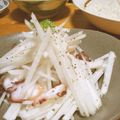 きどん's cooksnap of when they made 明石タコと大根のサラダ.