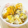 ななクレープ's cooksnap of when they made 南瓜と薩摩芋のおこわ.