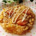 いちごぱぴこ's cooksnap of when they made ✿簡単　焼くだけ　お好み焼風ごはん✿.