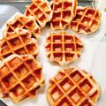 クックS6HBJ8☆'s cooksnap of when they made HBで簡単！さつま芋ワッフル♡.
