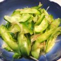 サンディサンディ's cooksnap of when they made きゅうり＆みょうがの塩もみ♪.