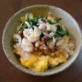 ヌーシ's cooksnap of when they made みょうが☆しそ卵納豆ご飯.