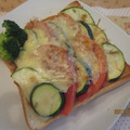 ごりごりら's cooksnap of when they made ズッキーニとトマトの和風トースト.