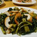 mmameco's cooksnap of when they made 空心菜とちくわのナンプラー炒め.