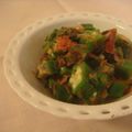 ローズレース's cooksnap of when they made おつまみに♪簡単オクラの梅和え.