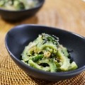 uronn's cooksnap of when they made さっぱり、おいしいゴーヤの和え物.