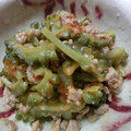 3mamakuma's cooksnap of when they made ✿ゴーヤと挽き肉の味噌炒め✿.