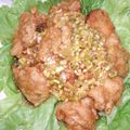 mocobaron's cooksnap of when they made 油淋鶏.