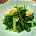 Haru Haru's cooksnap of when they made ふわふわ揚げとにらの入ったおひたし.