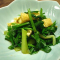 Haru Haru's cooksnap of when they made ふわふわ揚げとにらの入ったおひたし.