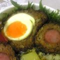 gojira_minira's cooksnap of when they made スコッチエッグとスコッチウィンナー.