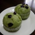 ひぃこ＊'s cooksnap of when they made ホットケーキミックスde抹茶金時蒸しパン.