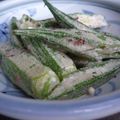 annanotomo's cooksnap of when they made 夏です。オクラの梅マヨ和え☆.