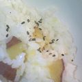 ぶっぽうそう's cooksnap of when they made さつま芋ごはん.