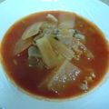 YMCK's cooksnap of when they made とても簡単大根トマトの鍋スープ.