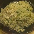 nizilu's cooksnap of when they made カロリー控えめ♪糸こんにゃくたらこ和え.