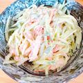 プー♡'s cooksnap of when they made 簡単！胡瓜とカニカマのチーズマヨサラダ.