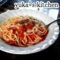 ゆかチ's cooksnap of when they made トマトとバジルでパスタ.