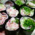 みなみこありくい's cooksnap of when they made カルシウムた～っぷり◎ご飯なし海苔巻き.