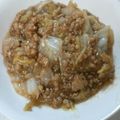 sekinm's cooksnap of when they made 白菜の鶏そぼろあんかけ.