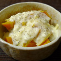 おらんでう～たん's cooksnap of when they made 激ウマ！チーズとかぼちゃのヨーグルト和え.