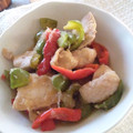 快くん's cooksnap of when they made ＊柔らかしっとり＊鶏とパプリカのみぞれ煮.