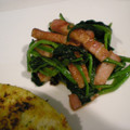 おつね's cooksnap of when they made 定番☆ほうれん草とベーコンのソテー.