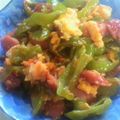 のじまさん's cooksnap of when they made お弁当にもウインナーとピーマンの玉子炒め.