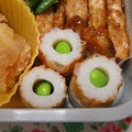 moruchama's cooksnap of when they made ＊ちくわにえだまめ入れちゃいました＊.