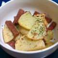 きつねてい's cooksnap of when they made 簡単絶品！スパムでアンチョビポテト☆.