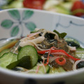 noamanma's cooksnap of when they made 低カロリー♪ところてんの酢の物.
