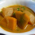 cheesedog's cooksnap of when they made ゴロゴロ大根とかぼちゃの和風カレー.
