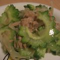 トミュー？'s cooksnap of when they made ゴーヤ＆ツナ✿中華和え♡.