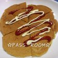 ＰＡＳＳ's cooksnap of when they made ちくわで☆アメリカンドッグ風ホットケーキ.