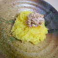 梨華ちゃん's cooksnap of when they made そうめんかぼちゃとかにほぐし身の和え物。.