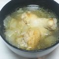 てつまちパパ's cooksnap of when they made 鶏手羽元のオニオンスープ煮✿.