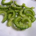 nabeko44kazu's cooksnap of when they made ゴーヤの素揚げ.