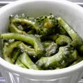 Kugiku's cooksnap of when they made ゴーヤの炒め物.