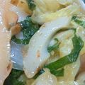 熊人すみこ's cooksnap of when they made ちくわと白菜のサラダ.