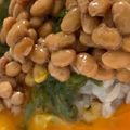 MULA's cooksnap of when they made めかぶと納豆ののっけ丼。.