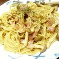 ♡おんりぃ♡'s cooksnap of when they made しめじの和風簡単パスタ♪.