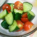 ぇり‐な's cooksnap of when they made ☆簡単!きゅうりとトマトのごまぽんあえ☆.