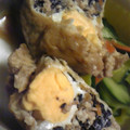 あのねゆきねぇ's cooksnap of when they made ひじき煮の残りで✿巾着玉子.