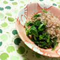 キョク's cooksnap of when they made ほうれんそうのおひたし.
