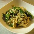 こうまさmam's cooksnap of when they made えのきとオクラのサッパリ梅ソース和え.