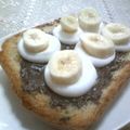 ねっちゃんっ's cooksnap of when they made 焼きマシュマロのチョコバナナパン.