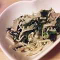 もんきち★'s cooksnap of when they made えのきとわかめの葱山椒レンジ蒸し✿.