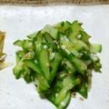 B子chan's cooksnap of when they made オクラときゅうりのぴり辛ナムル.