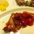 なつしの's cooksnap of when they made ✽うちのポークチャップ♪万能トマトだれ✽.